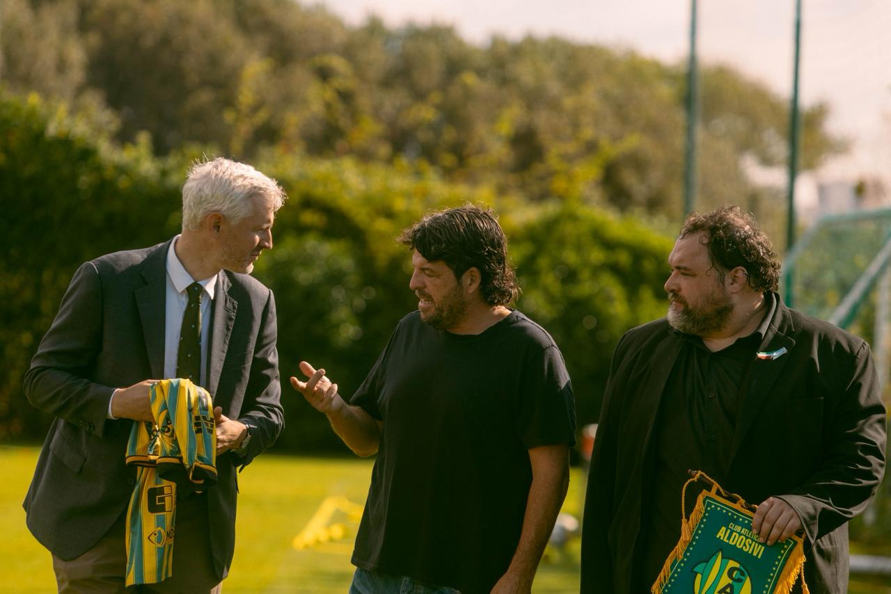 Visita internacional en el predio