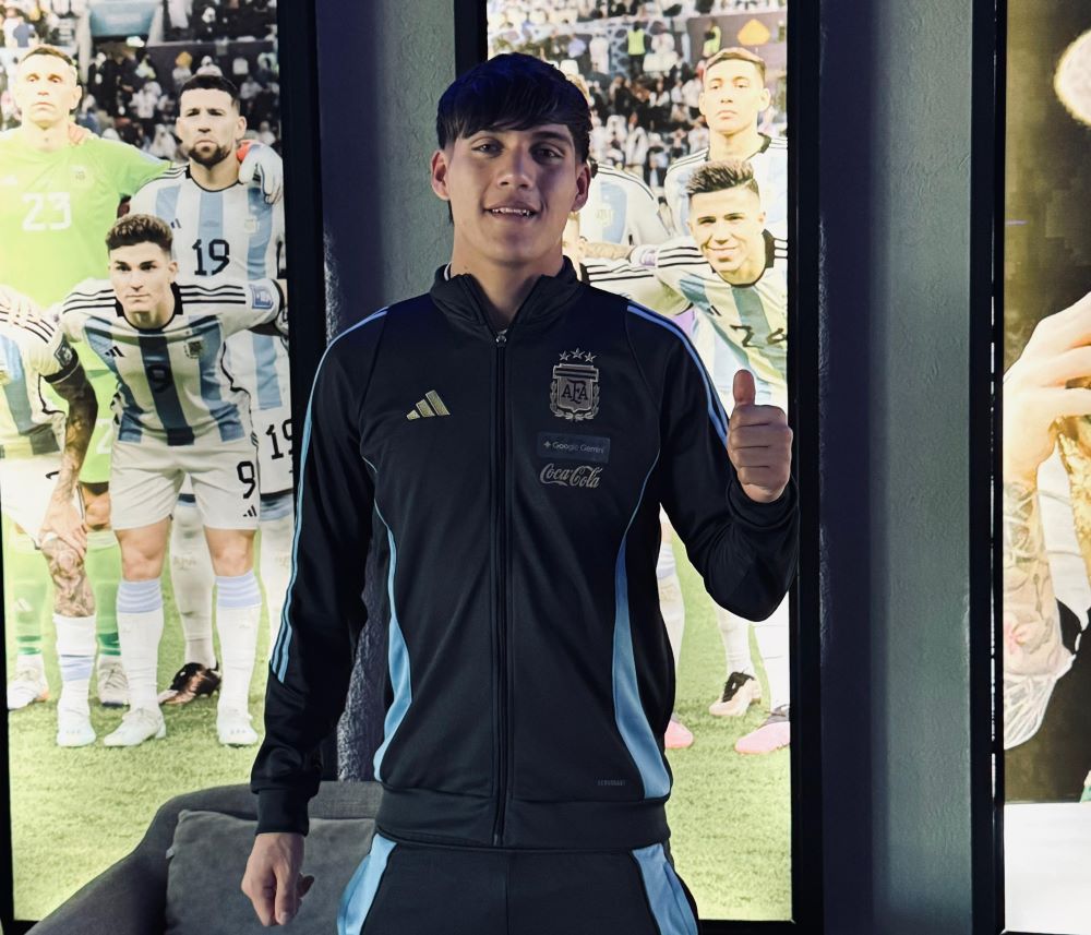 Kevin Báez es de Selección Argentina